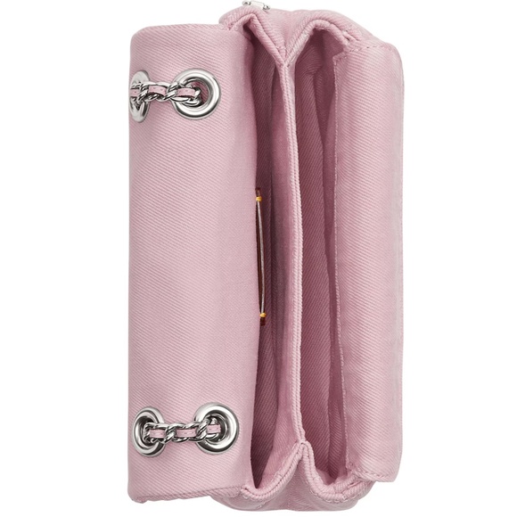 Coach Tabby Shoulder Bag 20 With Pink Denim Quilting - Picture 5 of 10